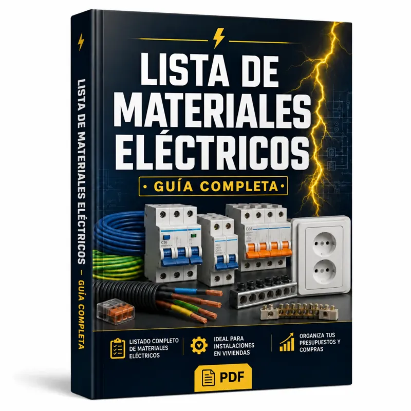 Lista de materiales eléctricos para viviendas